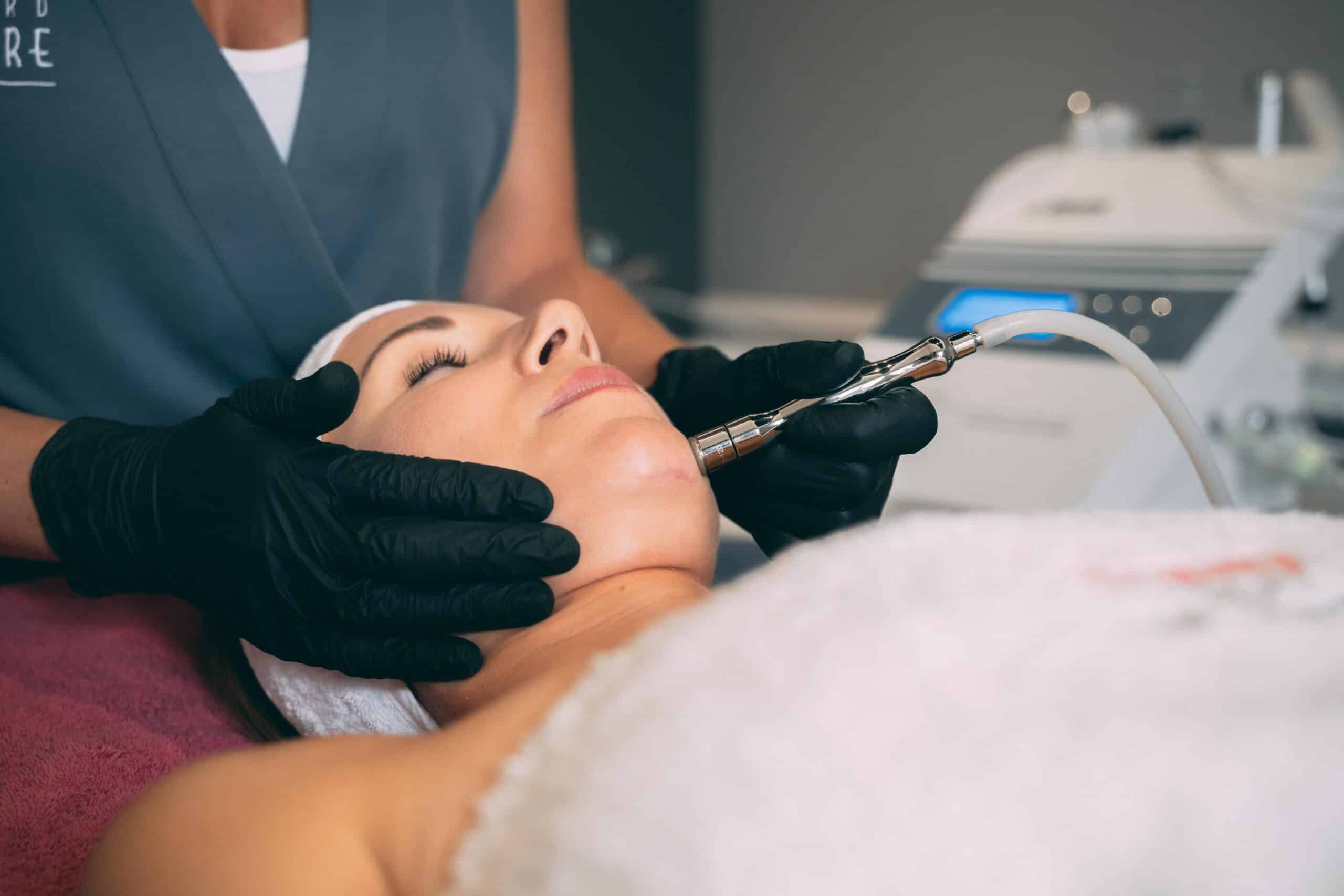 Soin visage haute technologie